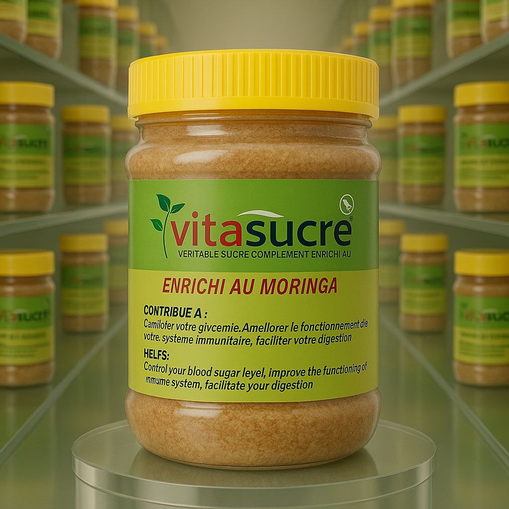 VITASUCRE ™ Moringa -Le sucre qui fait du bien à votre corps !
