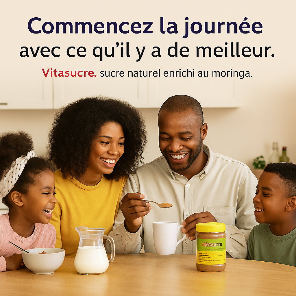 VITASUCRE ™ Moringa -Le sucre qui fait du bien à votre corps !