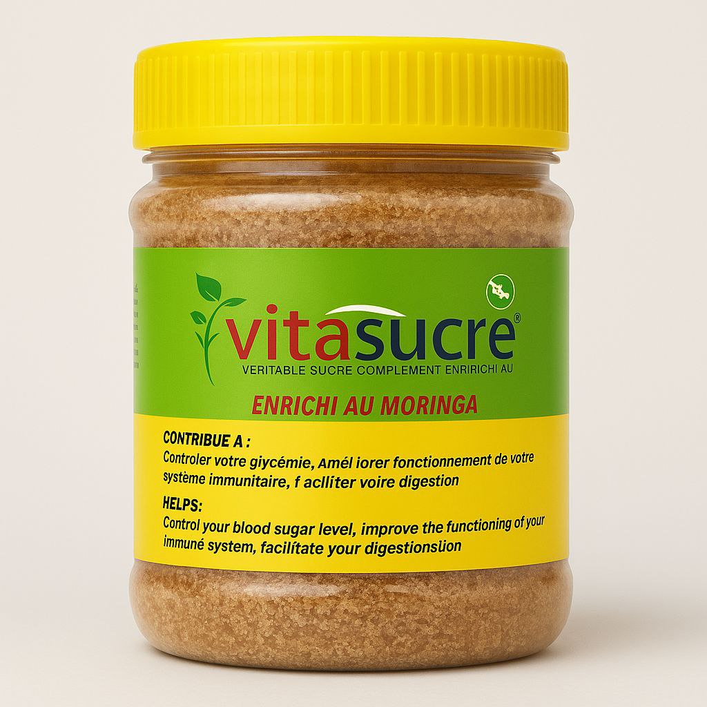 VITASUCRE ™ Moringa -Le sucre qui fait du bien à votre corps !
